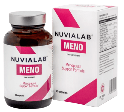 NuviaLab Meno bestrijdt koud zweet en andere symptomen van de menopauze