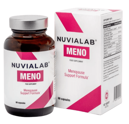 NuviaLab Meno är ett tillägg för kvinnor i klimakteriet.