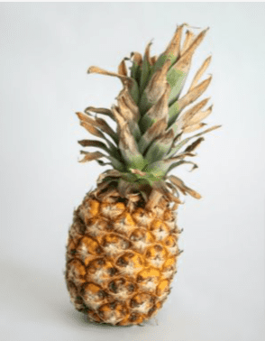 Dentolan heeft bromelaïne uit ananas in zijn samenstelling 